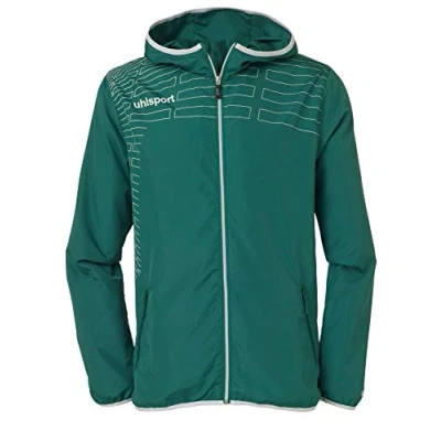 Abbildung von uhlsport Damen Bekleidung Match Präsentationsjacke, Lagune/Weiß, XL