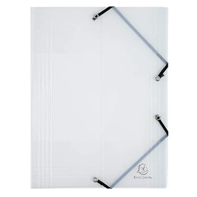 Abbildung von Exacompta Sammelmappe A4 PP Füllhöhe: 500 Blatt transparent