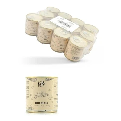 Abbildung von KoRo Bio Mais in der Dose 12 x 140 g