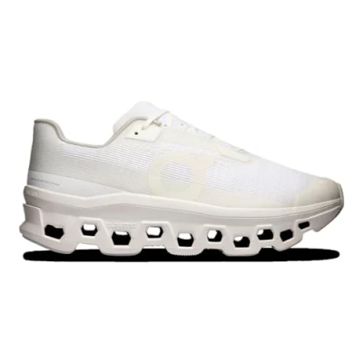Abbildung von On Cloudmonster Void Herren Sneaker, Komplett weiß, 42 EU