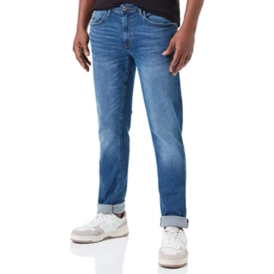 Abbildung von Blend Herren Twister Straight Slim Fit Multiflex Jeans, 200291/Denim Middle Blue, 30/30