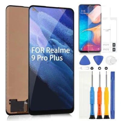 Abbildung von ARSSLY für Oppo Realme 9 PRO+ LCD Display, PRO Plus RMX3392 RMX3393 Touchscreen Digitazer Assembly Ersatz mit Reparatur Set
