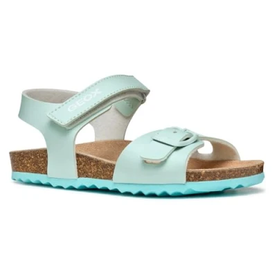 Abbildung von Geox Adriel GIRL Riemensandalette für Kinder, Größe: 25, Watersea Schuhe