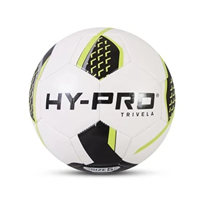 Abbildung von Hy Pro Fußball, Neongelb/Schwarz, Trivela Size 4