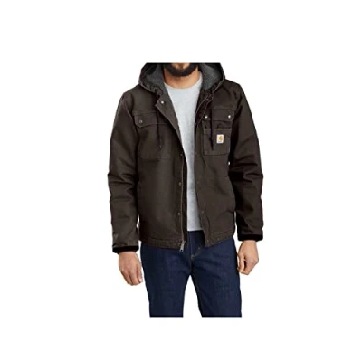 Abbildung von Carhartt Kapuzenplüschjacke BARTLETT JACKET (1 St)