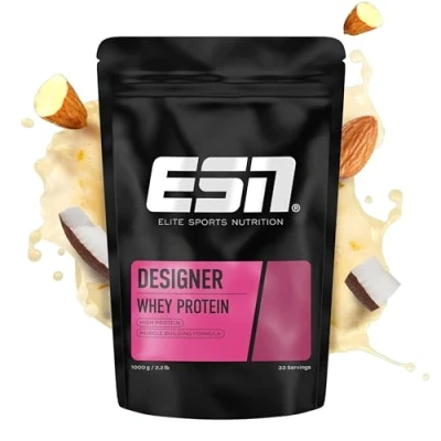 Abbildung von ESN Designer Whey 1000g Almond Coconut Pulver