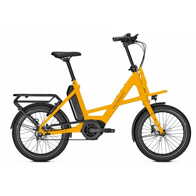 Abbildung von Kalkhoff IMAGE C.B ADVANCE+ RT (545 Wh), 5 Gang Nabenschaltung, Unisexfahrrad, Kompakt, Modell 2024, 20 Zoll 48 cm mustardyellow matt