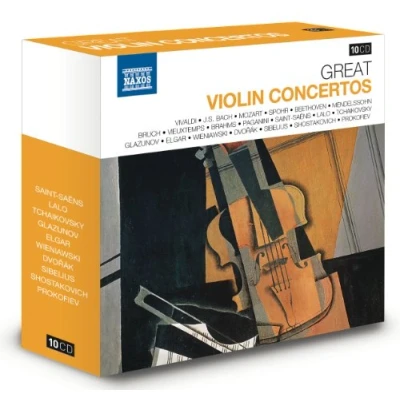 Abbildung von Große Violinkonzerte Naxos Jubiläumsbox