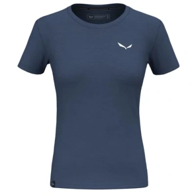 Abbildung von Salewa Damen Eagle Minilogo Am W T Shirt, Dark Denim, XL EU