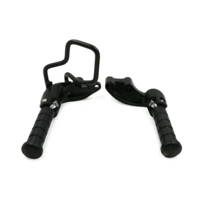 Abbildung von ECLUT Fußrastenanlage Fussrasten Pedal Für Scout Bobber 2018 2023 Indian 2015 Sixty 2016 Motorrad Klappbarer Hinterer Passagier, SAHAO0246810