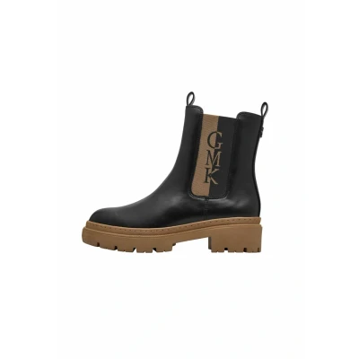 Abbildung von Marco Tozzi BY Guido Maria Kretschmer Plateaustiefelette, Damen, Größe: 36, Black nature Schuhe