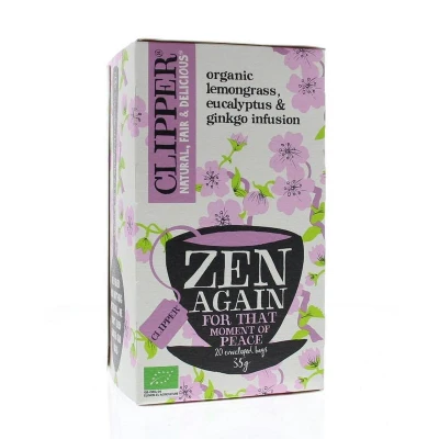 Abbildung von Clipper Zen Again Bio (20 Beutel) Reform Lebensmittel Kaffee Tee