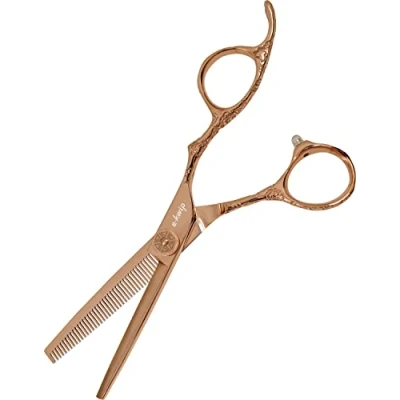 Abbildung von e kwip Flower Rose Gold FL 40 (Effilierschere 5,5&quot; / Zähne