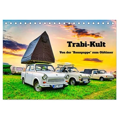 Abbildung von Trabi Kult (Tischkalender 2025 DIN A5 quer), CALVENDO Monatskalender