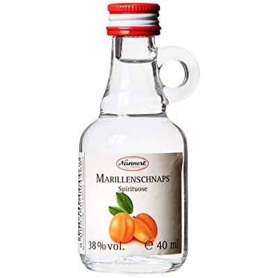Abbildung von Nannerl Henkel Fläschchen Marillenschnaps (1 x 0.04 l)