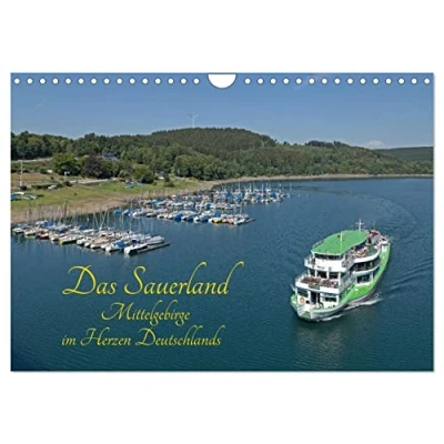 Abbildung von Das Sauerland Mittelgebirge im Herzen Deutschlands (Wandkalender 2025 DIN A4 quer), CALVENDO Monatskalender