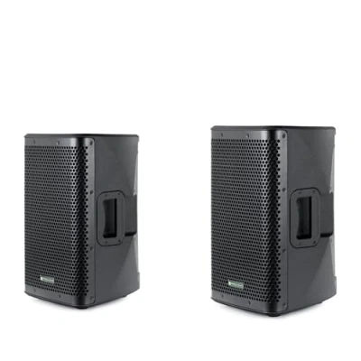 Abbildung von Pronomic C 208 MP 8&quot; Passivbox Stereo Set 2 Passive Wege Boxen Belastbarkeit: je 150 Watt (RMS), 600 (Peak) Impedanz: 8 Ohm Max. Schalldruckpegel: 93 dB Schwarz