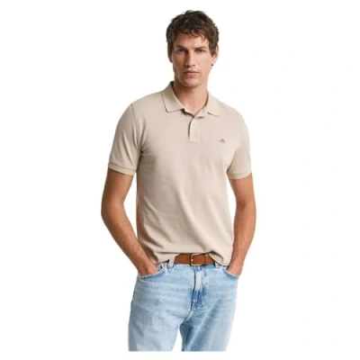 Abbildung von GANT REG Shield Poloshirt, Herren, Größe: Medium, Dry sand