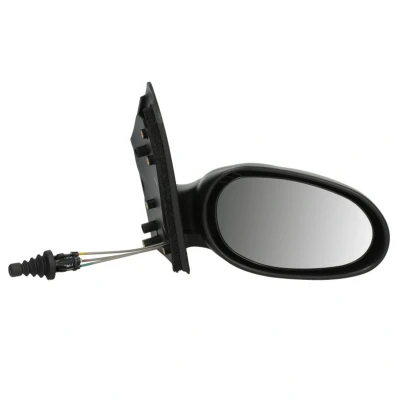 Abbildung von Außenspiegel Tyc 333 0001 rechts schwarz Einstellung: Seilzug, konvex SMART: City Coupe, Cabrio, Fortwo I Coupe