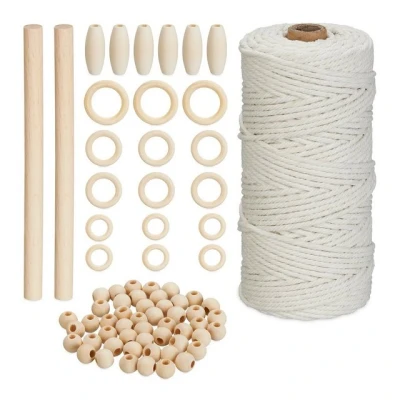Abbildung von relaxdays Kreativset Makramee Set