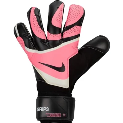 Abbildung von Nike Performance GRIP3 Unisex Torwarthandschuh, Größe: 10, Black/sunset pulse/black