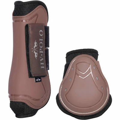 Abbildung von Gamaschen &amp; Streichkappen (4er Set) HVPClassic espresso