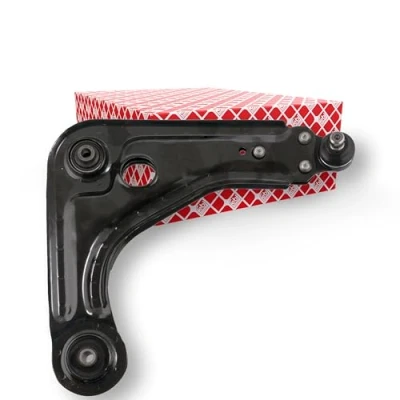 Abbildung von FEBI BILSTEIN 01809 Querlenker mit Lager Vorderachse rechts, unten Stahlblech FORD: FIESTA 3