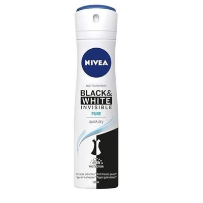 Abbildung von 6er Pack Nivea Deospray Invisible Black &amp; White Pure 150ml
