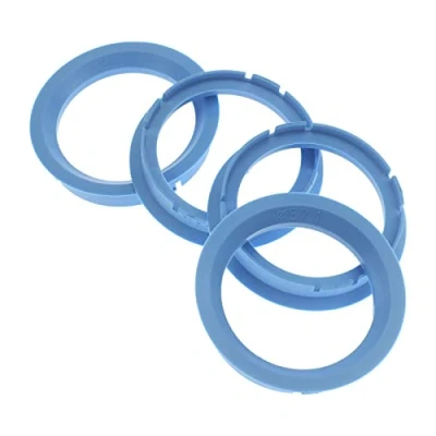 Abbildung von 4X Zentrierringe 70,0 x 57,1 mm Hellblau Felgen Ringe Made in Germany