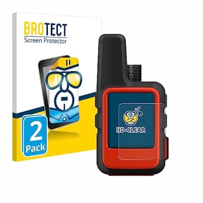 Abbildung von BROTECT (2 Stück Schutzfolie für Garmin inReach Mini Displayschutz Folie Ultra Klar