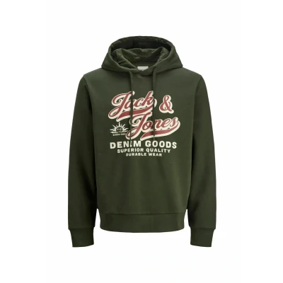 Abbildung von Jack &amp; Jones Jjelogo Kapuzenpullover, Herren, Größe: 2XL, Duffel bag