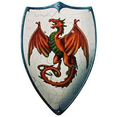 Abbildung von Ritterschild Drache