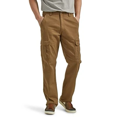 Abbildung von Wrangler Authentics Herren Relaxed Fit Stretch Cargo Pant Hose, Känguru, 38W / 30L