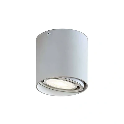 Abbildung von Arcchio Deckenstrahler Mabel, Ø 13 cm, weiß, Metall, GU10