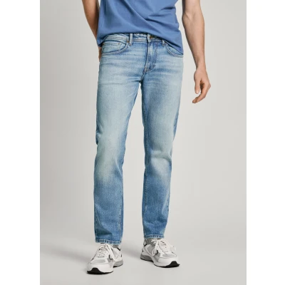 Abbildung von Pepe Jeans Straight Leg, Herren, Größe: 31x32, Light blue deniim