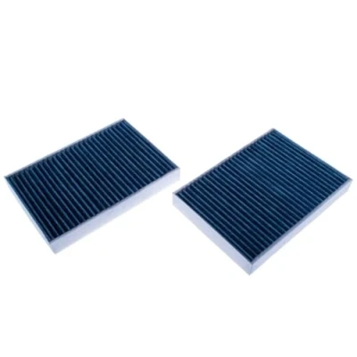 Abbildung von DENCKERMANN M111000A Innenraumfilter Aktivkohlefilter, Feinstaubfilter (PM 2.5), mit antibakterieller Wirkung, fungizider Wirkung 230mm 166mm 30mm