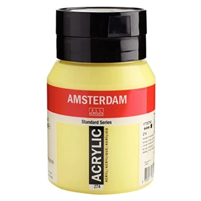 Abbildung von Artequipment Amsterdam Standard Serie Acrylglas Nickel Titanium Gelb 274