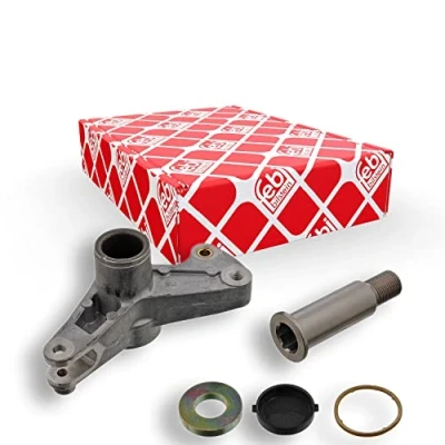 Abbildung von FEBI BILSTEIN 11700 Spannarm, Keilrippenriemen mit Anbaumaterial Deckel MERCEDES BENZ: Sprinter 2 T Bus, W124 Limousine, E Klasse modell
