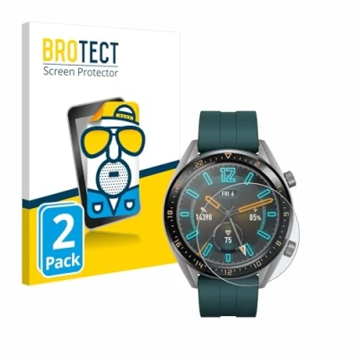 Abbildung von BROTECT Entspiegelungs Schutzfolie für Huawei Watch GT Active (2 Stück) Matte Displayschutz Folie, Anti Reflex, Fingerprint