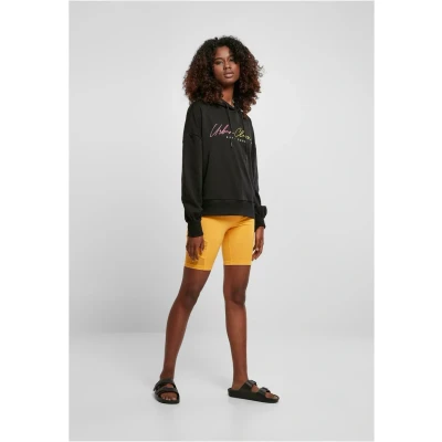 Abbildung von Urban Classics Rainbow Kapuzenpullover, Damen, Größe: Small, Black