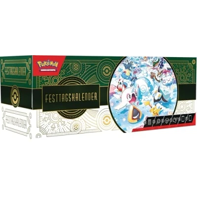 Abbildung von AMIGO Sammelkarte Pokémon TCG: Festtagskalender 2024