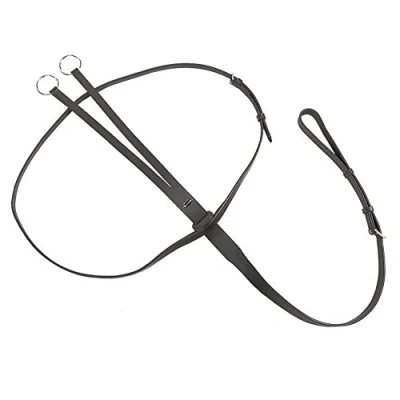 Abbildung von Kavalkade Martingal mit Stopper Schwarz Pony