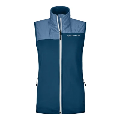 Abbildung von Ortovox Women Fleece Plus Vest Petrol Blue Größe S