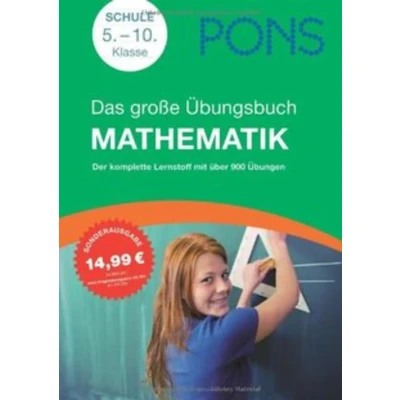 Abbildung von PONS Das große Übungsbuch Mathematik 5. 10. Klasse: Der komplette Lernstoff mit über 900 Übungen