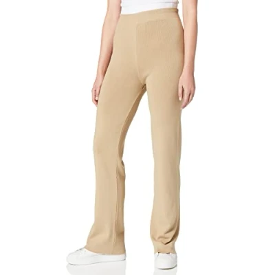 Abbildung von NA KD Damen 1100 004265 Lssige Hose, Khaki, 40 EU