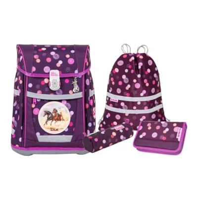 Abbildung von Mcneill Tenero Set 5 Teilig Schulranzen für Kinder, Größe: One Size, Ruby