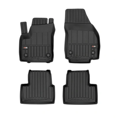 Abbildung von FROGUM proLine 3D 3D426276 Fußmattensatz Gummi vorne und hinten 4 schwarz Maßgefertigt OPEL: Meriva B