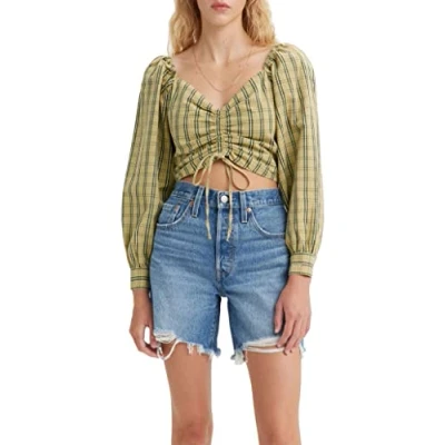 Abbildung von Levi&#039;s Devin Bluse, Damen, Größe: Small, Zelda plaid weeping willow