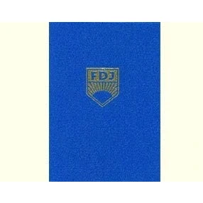 Abbildung von FDJ Ausweis DDR Ware Geschenke für Ostalgiker Ossi Artikel