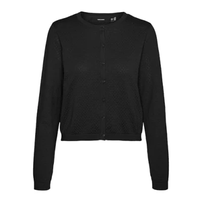 Abbildung von Vero Moda CARE Strickjacke, Damen, Größe: XS, Black